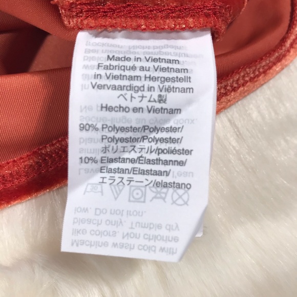 NEW Madewell Velvet Butterfly Top in Dark Cinnabar - Picture 5 of 5